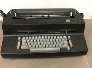 Vintage Black Ibm Selectric Ii 2 Typewriter Correcting