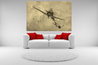 F4f Hellcat Vintage Canvas Giclee Print Picture Unframed Home Decor Wall Art