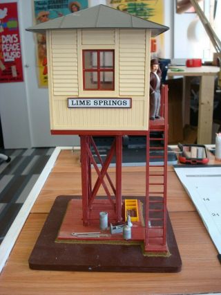 Vintage Model Power Made By Pola Of W.  Germany G Scale Lime Rock Station Tower