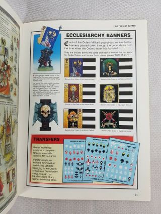 Warhammer 40k Sisters Of Battle Codex Vintage 1997 By Games Workshop 4