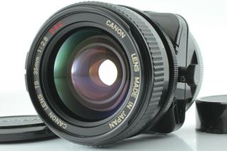 Rare [mint] Canon Ts 35mm F/2.  8 S.  S.  C.  Ssc Tilt Shift Fd Lens From Japan A67