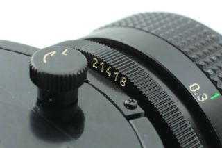 Rare [MINT] Canon TS 35mm f/2.  8 S.  S.  C.  SSC Tilt Shift FD Lens From Japan A67 9