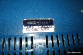 VTG HeathKit ET - 3400 6800 MICROPROCESSOR LEARNING SYSTEM Trainer Computer 4