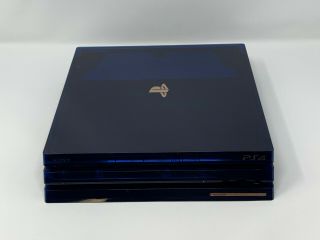Sony Playstation 4 Pro 2tb 500 Million Limited Edition Console Bundle Ps4 Rare