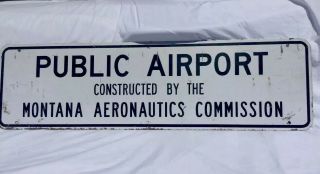 Aviation Airplane Vintage Sign Aeronautical Airport Commission Air Race Speed Em
