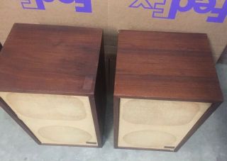 ACOUSTIC RESEARCH AR 2 AX SPEAKERS 1960s VINTAGE AR - 2AX Close Serial s 2