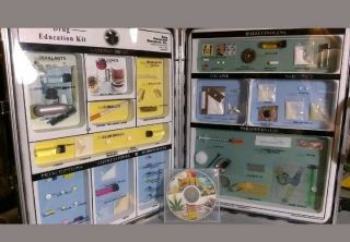 Rare Drug Prevention Resources Display Brief Case Teaching Edco Education Kit