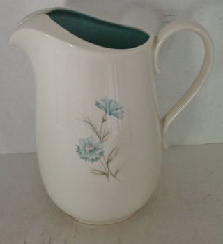 Vtg Taylor Smith & Taylor Boutonniere " Ever Yours " Water/ice Tea Pitcher - 2qt - Euc