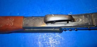 Vintage Daisy Model 21 double barrel BB shotgun,  Reg.  C2208 10