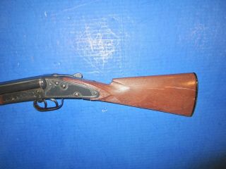 Vintage Daisy Model 21 double barrel BB shotgun,  Reg.  C2208 2
