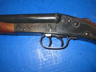 Vintage Daisy Model 21 double barrel BB shotgun,  Reg.  C2208 9