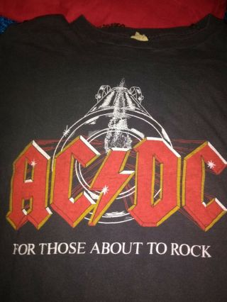Vintage Concert Shirt Ac Dc