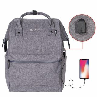Himawari Polyester Backpack Unisex Vintage School Bag Fits 13 - Inch Laptop.