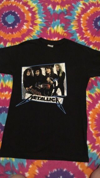 Vintage 1987 Metallica Garage Days Tshirt - Lowered Reserve