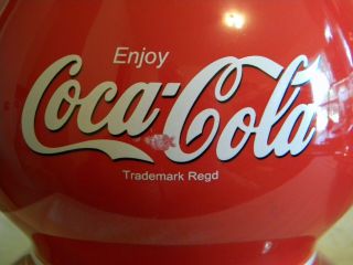 Rare Vtg.  1980 ' s Coca - Cola Ceramic Soda Fountain Advertising Dispenser Sign Logo 8