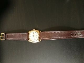VINTAGE 9 CT ROSE GOLD ROTARY SPORTS WATCH (not) 2