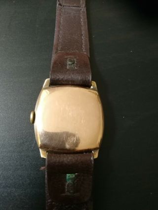 VINTAGE 9 CT ROSE GOLD ROTARY SPORTS WATCH (not) 3
