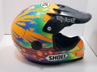 VINTAGE SHOEI MOTOCROSS HELMET TROY LEE 5