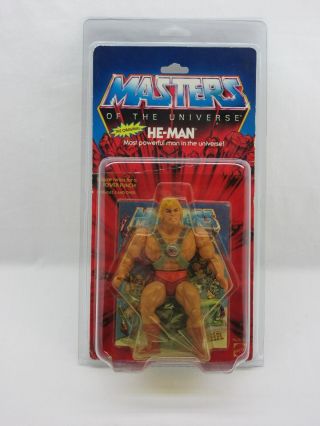 Motu,  Vintage,  He - Man,  Masters Of The Universe,  Moc,  Carded,  Figure,  He Man