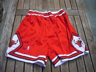 1997 - 98 Nike Chicago Bulls Pro Cut Game Issued Nba Shorts 42,  2” Vtg Jordan