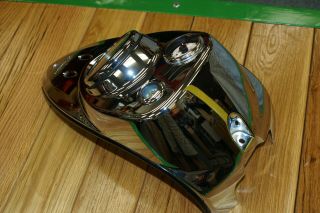 Indian Motorcycle Chief Vintage Console Tank Chrome With Speedometer,  Gas Gauge 3