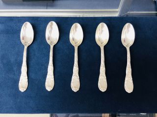 Tiffany & Co.  Chrysanthemum Estate Sterling Serving Spoons From 1880