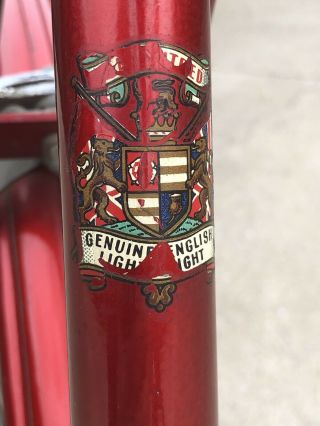 Vintage Raleigh “Drake” 3 - speed Men’s Bicycle,  Made In England 4