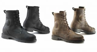 Tcx X - Blend Waterproof Vintage Leather Motorcycle/scooter Ankle Shoes/boots