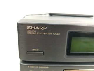 Vintage Sharp Portable DC Cassette Stereo System GX - CD500 (GY) - 3