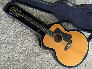 Vintage 212xl Guild 12 String Guitar Ohsc - Undersaddle Pickup - John Denver
