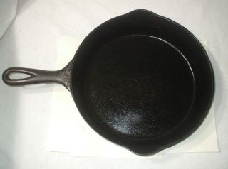 Vintage Collector No 7 Marion Cast Iron Skillet - - Heat Ring - 9 1/2 - Marion Indiana