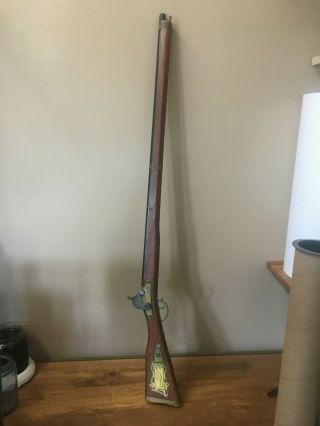 Vintage Toy Cap Gun Us Made Parris Mfg Savannah Tn Wooden Long Rifle 37 " Lot2