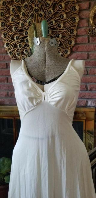 Vintage Cattani Gown Peignoir Set.  Rare.  Mid century pinup 8