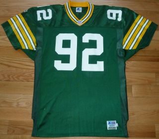 BECKETT - BAS REGGIE WHITE GREEN BAY PACKERS AUTOGRAPHED - SIGNED VINTAGE JERSEY 497 6