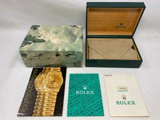 Vintage Rolex Submariner 14060 Watch Box Case 68.  00.  55 Guarantee 0627041