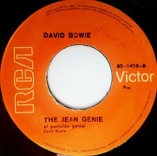 DAVID BOWIE Space Oddity / The Jean Genie 7 