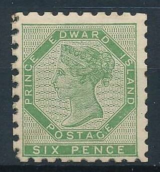 [4357] Prince Edward Isl 1861 Rare Stamp Very Fine Mh Value $1700