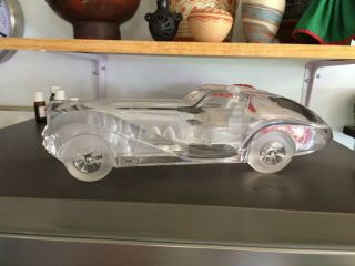Daum France Crystal Vintage Signed Riviera Coupe Car Collectable