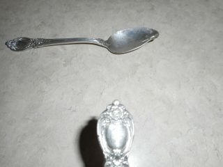 SET OF 6 TEASPOONS ONEIDA HEIRLOOM STANTON HALL STERLING 6