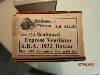 3 - Vintage Ho Freight Car Kits,  C - 6