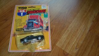 Vintage Tyco Us - 1 Trucking Black Trans - Am Fire - Bird Bandit Slot Car