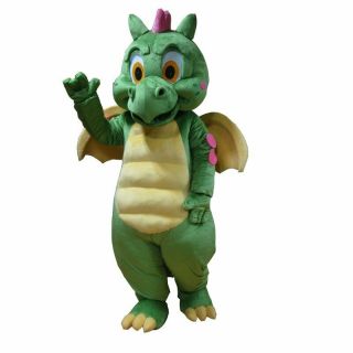 Dinosaur Mascot Costume Suit Cosplay Party Game Dress Outfit Halloween Adult