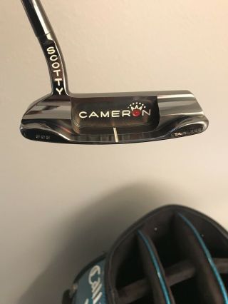 Rare Titleist Scotty Cameron Newport Black Pearl 1.  5 Prototype