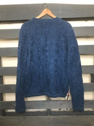 coogi sweater Mens XL Basics Blue Vintage 5