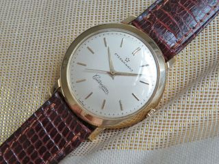 Vintage Swiss Eternamatic Centennaire Automatic Watch,  18k Solid Gold,  Running