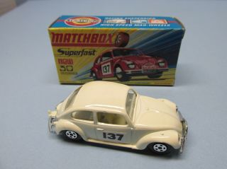 Matchbox Superfast VERY RARE 30 Japanese Box for 15A Volkswagen / 100 10