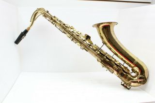 Vintage Cg Conn Shooting Star Tenor Saxophone