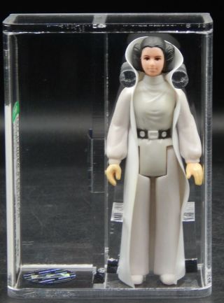 AFA 80 vintage Star Wars PRINCESS LEIA Kenner action figure 1977 first 12 9