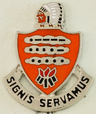 145th Signal Battalion Crest Di/dui Cb Ns Meyer 9m Hm
