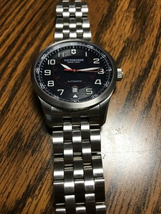 Rare air VICTORINOX SWISS ARMY Watch 241793.  Limited Edition Sapphire Crystal. 2
